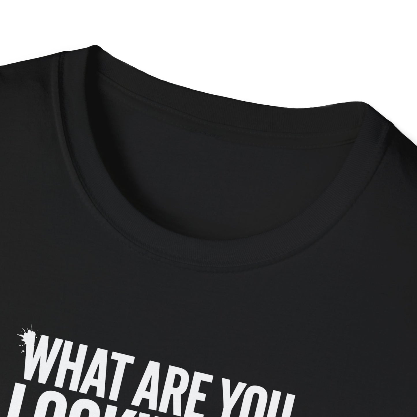 Amputee Humor, Limb Loss Awareness Tee,   What R U Looking At V15b Print