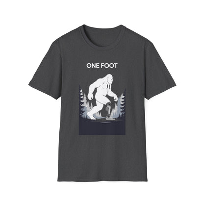Amputee Humor, Limb Loss Awareness Tee,   One Foot V3b