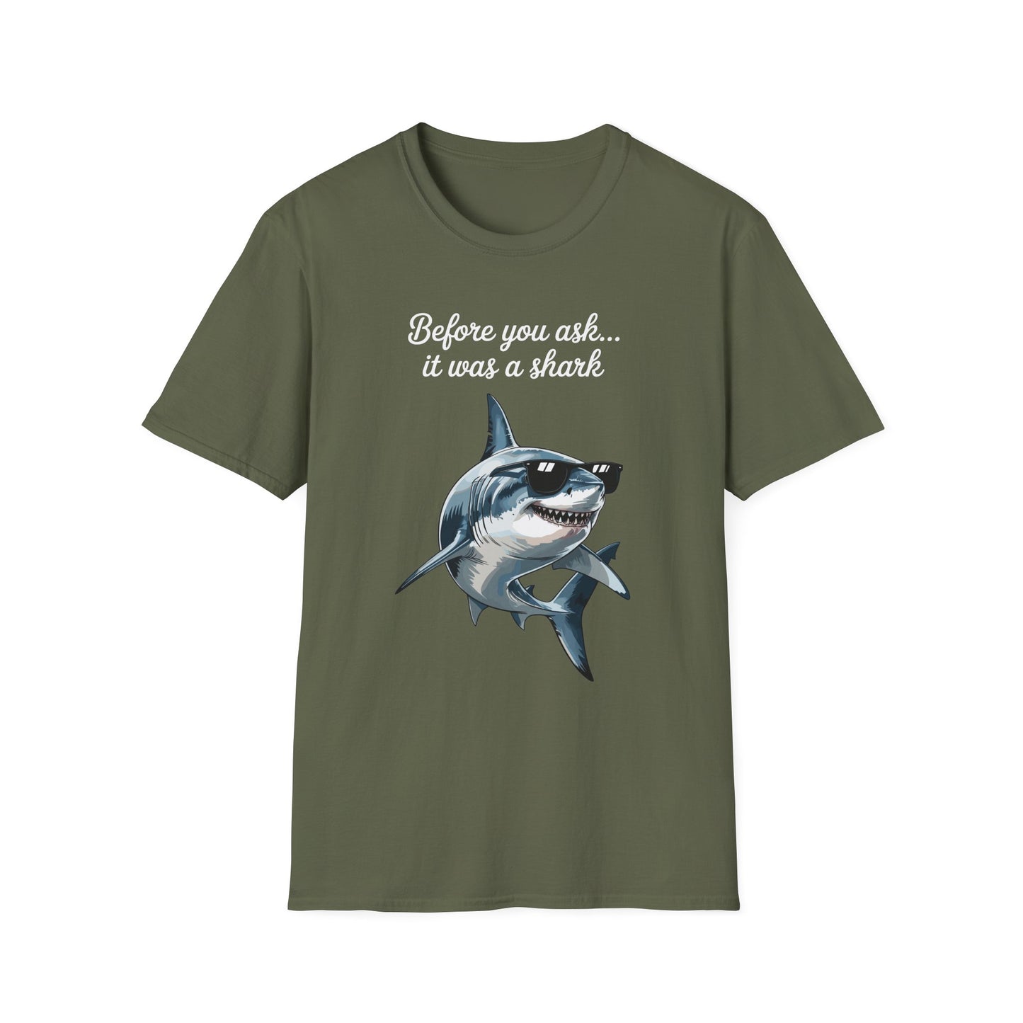 Amputee Humor, Limb Loss Awareness Tee,   Shark Tee V1b