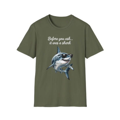 Amputee Humor, Limb Loss Awareness Tee,   Shark Tee V1b