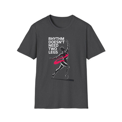 Amputee Humor, Limb Loss Awareness Tee,   Inspirational Amputee Dancer V2b