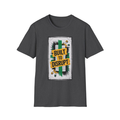 Amputee Humor, Limb Loss Awareness Tee,   Built To Disrupt V2