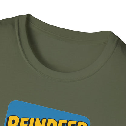 Amputee Humor, Limb Loss Awareness Tee,   Reindeer Rally Leg V2
