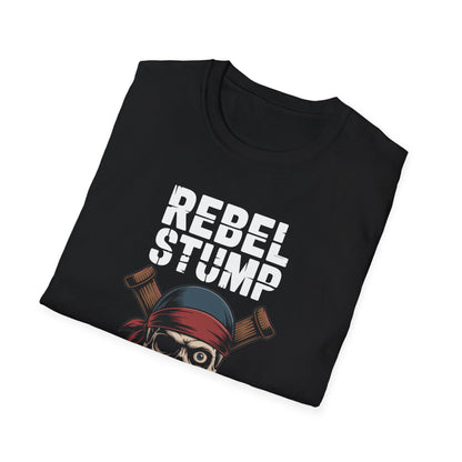 Amputee Humor, Limb Loss Awareness Tee,   Rebel Stump V1b