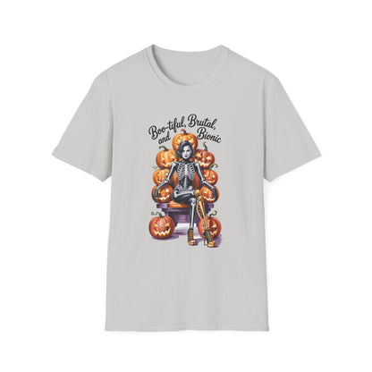 Amputee Humor, Limb Loss Awareness Tee,   Bootiful Brutal Bionic V2b