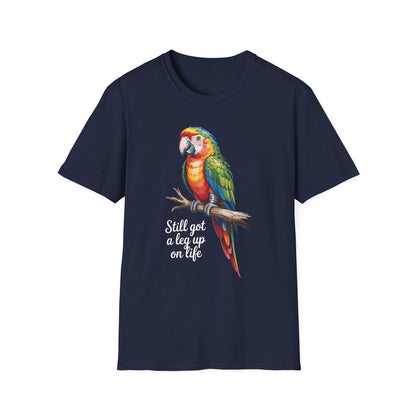Amputee Humor, Limb Loss Awareness Tee,   Cock A Tee V2b
