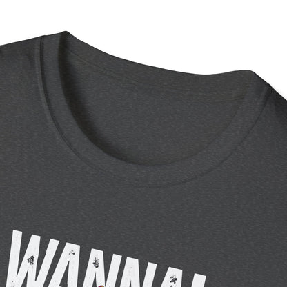 Amputee Humor, Limb Loss Awareness Tee,   Wanna Arm Wrestle V1b Print
