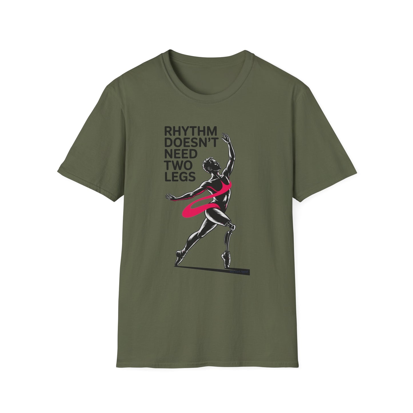 Amputee Humor, Limb Loss Awareness Tee,   Inspirational Amputee Dancer V2