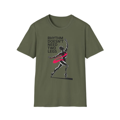 Amputee Humor, Limb Loss Awareness Tee,   Inspirational Amputee Dancer V2