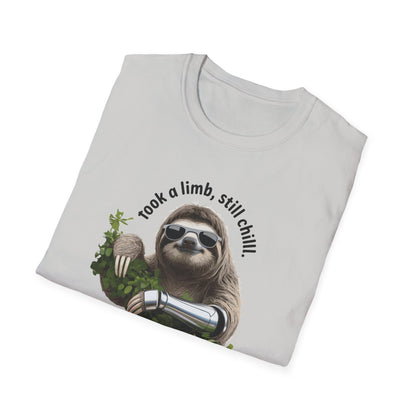 Amputee Humor, Limb Loss Awareness Tee,   Sloath Tee V4b