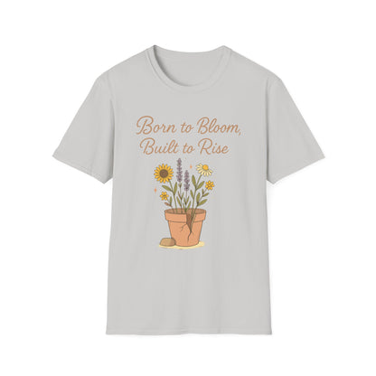 Amputee Humor, Limb Loss Awareness Tee,   Born To Bloom V2