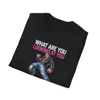 Amputee Humor, Limb Loss Awareness Tee,   What Are You Looking 2 Legged V1b Print