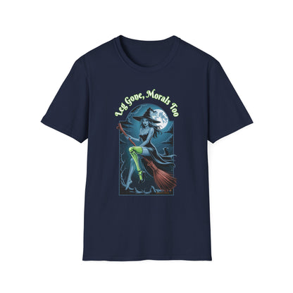 Amputee Humor, Limb Loss Awareness Tee,   Leg Gone Morals Too V1