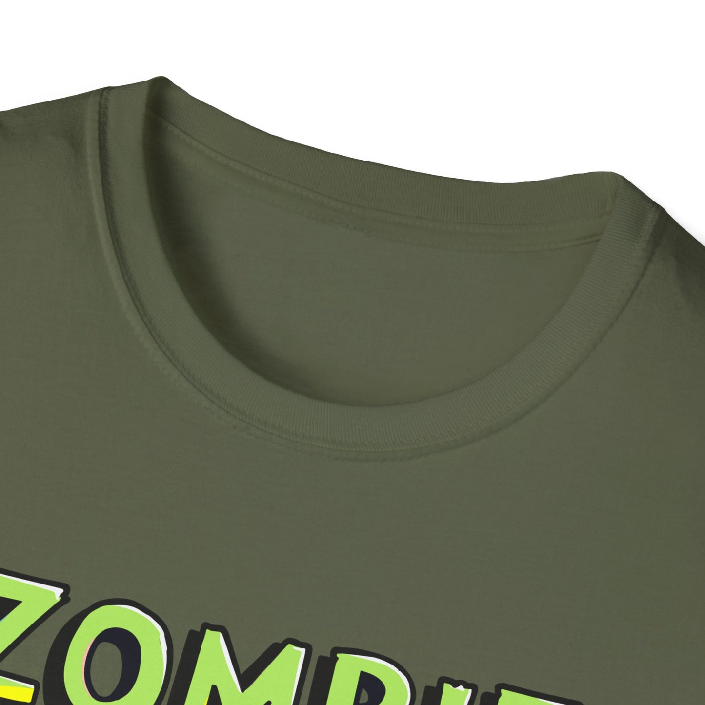 Amputee Humor, Limb Loss Awareness Tee,   Zombie Victim Amp V2 Print