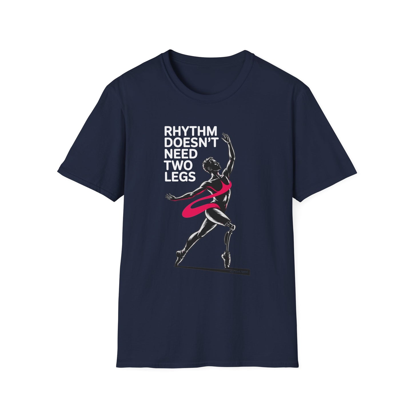 Amputee Humor, Limb Loss Awareness Tee,   Inspirational Amputee Dancer V2b