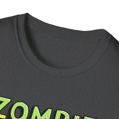 Amputee Humor, Limb Loss Awareness Tee,   Zombie Victim Amp V2 Print