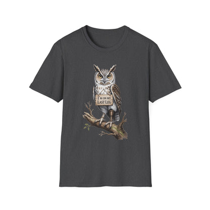 Amputee Humor, Limb Loss Awareness Tee,   Owl Tee