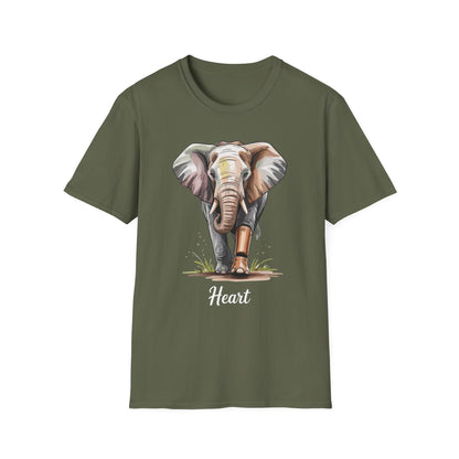 Amputee Humor, Limb Loss Awareness Tee,   Elephan Tee B