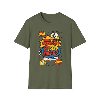 Amputee Humor, Limb Loss Awareness Tee,   What R U Lookin At V6