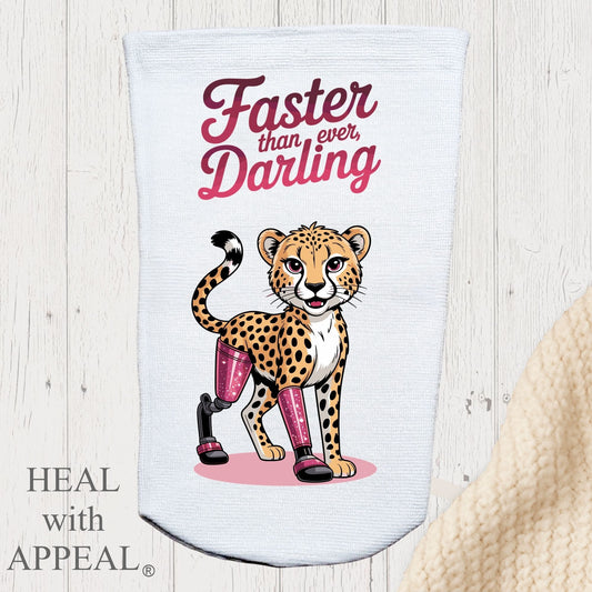 Amputee Sock, "Beauty cat lover V2" 3ply Stump Sock