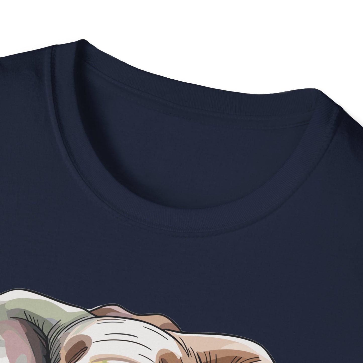 Elephant with Prosthetic Leg T-Shirt — Strong Standing Elephant Design