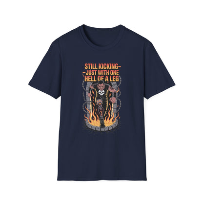 Amputee Humor, Limb Loss Awareness Tee,   Hello Of A Leg V1