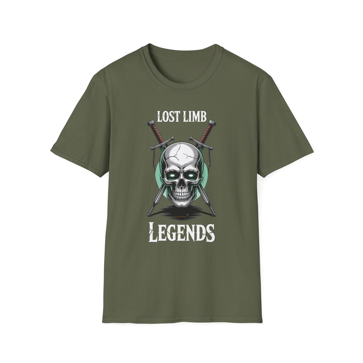 Amputee Humor, Limb Loss Awareness Tee,   Lost Limb Legends V2b