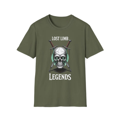 Amputee Humor, Limb Loss Awareness Tee,   Lost Limb Legends V2b
