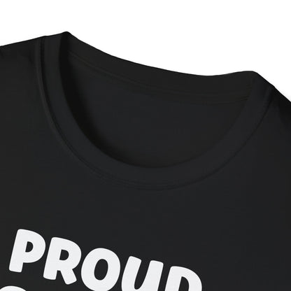 Amputee Humor, Limb Loss Awareness Tee,   Proud Owner Of Invisible Arm Figure V1 Blk Print 1