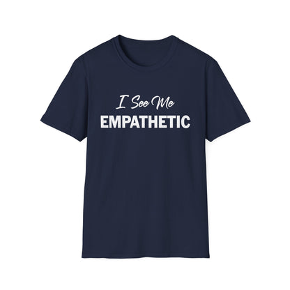 Amputee Humor, Limb Loss Awareness Tee,   I See Me Empathetic V1 Blk Print