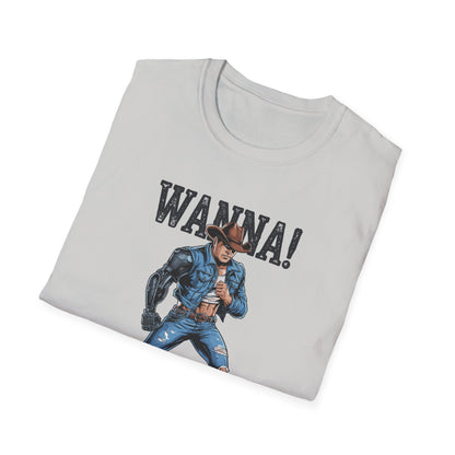 Amputee Humor, Limb Loss Awareness Tee,   Wanna Arm Wrestle V2b Print
