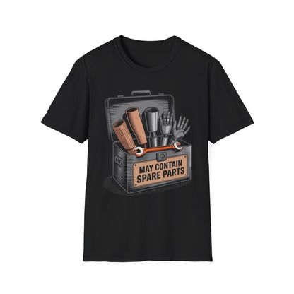 Amputee Humor, Limb Loss Awareness Tee,   May Contain After Parts V1