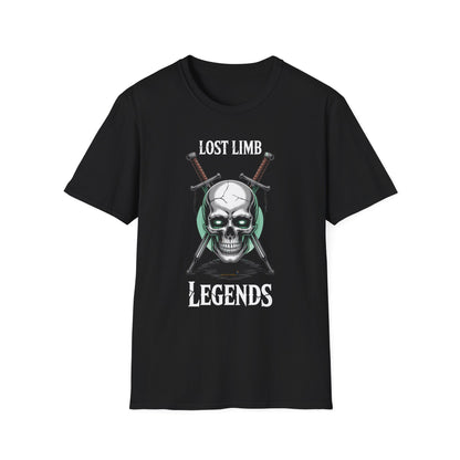 Amputee Humor, Limb Loss Awareness Tee,   Lost Limb Legends V2b