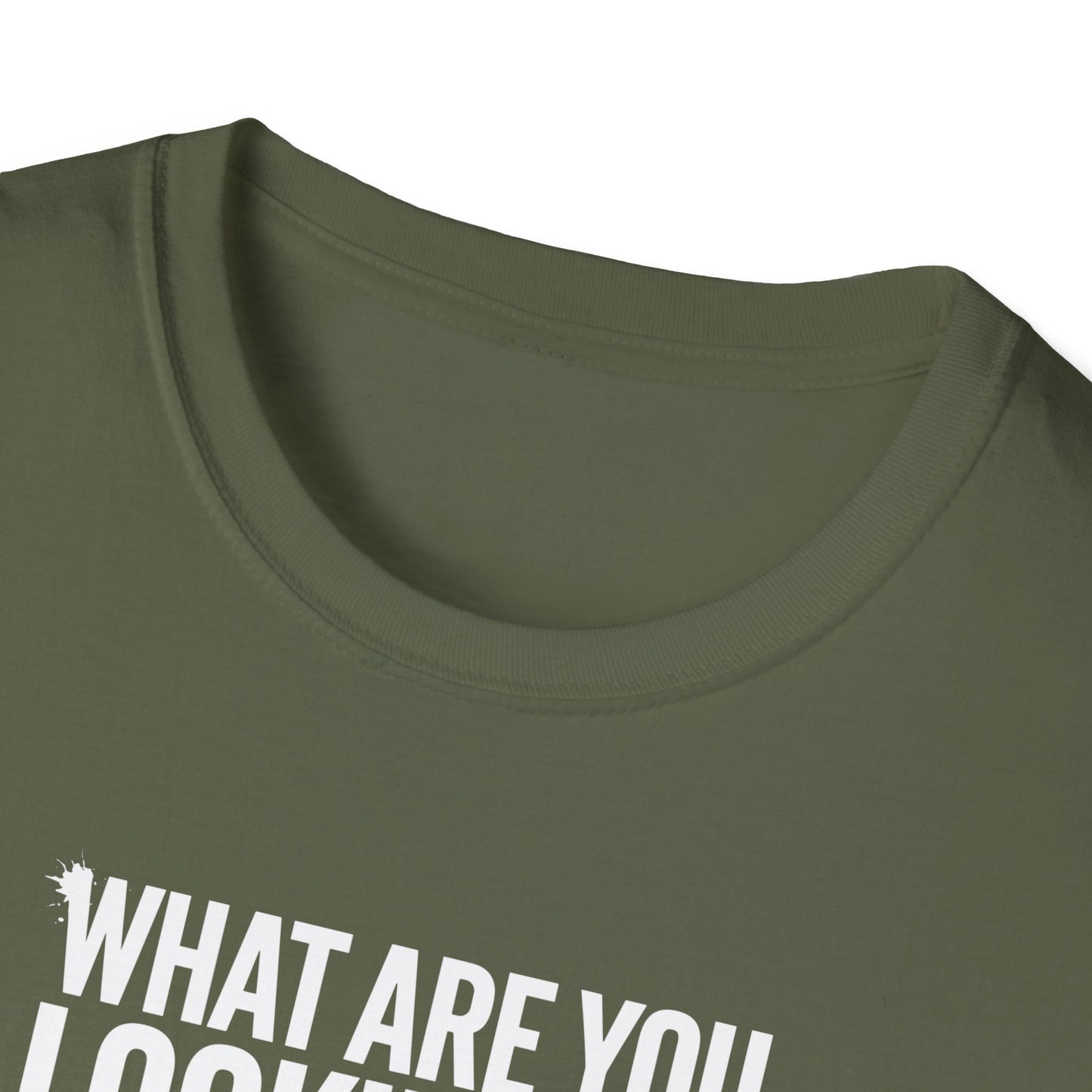 Amputee Humor, Limb Loss Awareness Tee,   What R U Looking At V15b Print