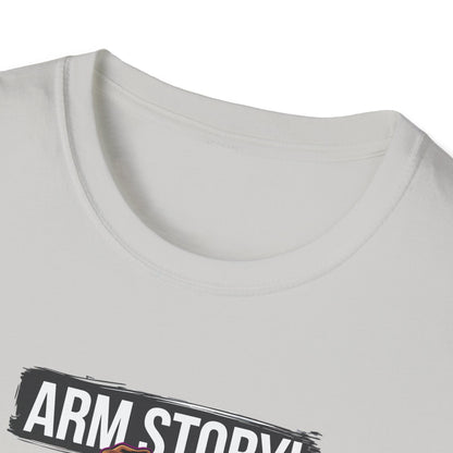 Amputee Humor, Limb Loss Awareness Tee,   Arm Story V1 Print