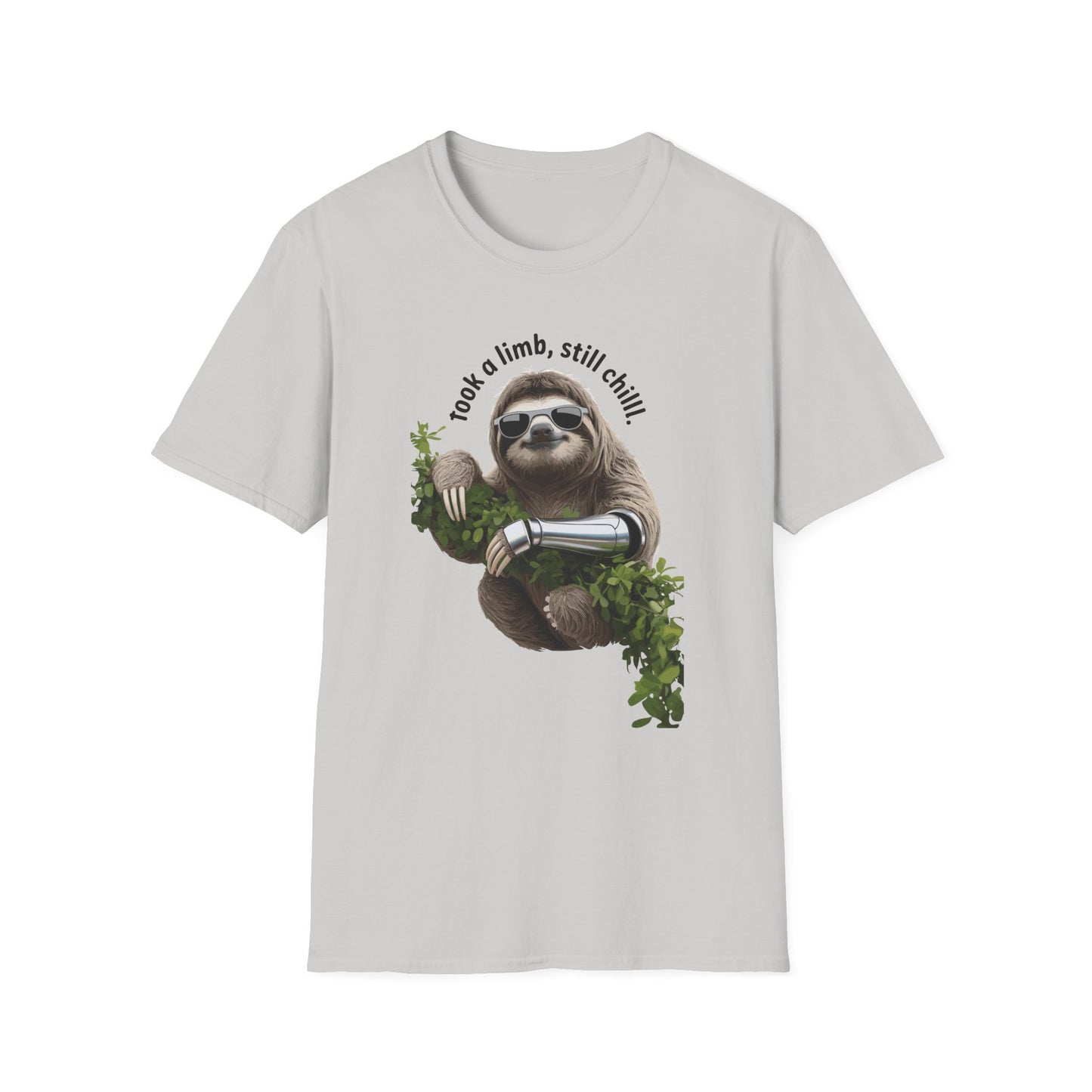 Amputee Humor, Limb Loss Awareness Tee,   Sloath Tee V4b