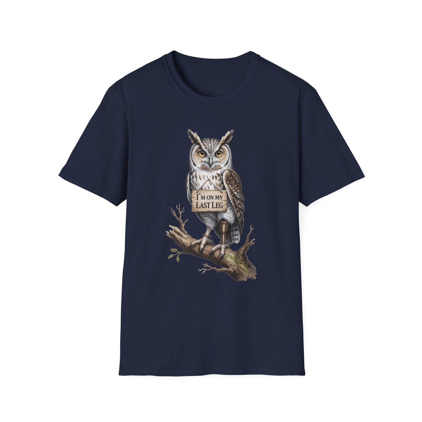 Amputee Humor, Limb Loss Awareness Tee,   Owl Tee