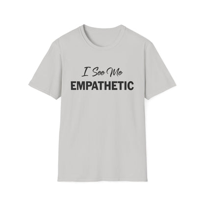 Amputee Humor, Limb Loss Awareness Tee,   I See Me Empathetic V1 Blk Print