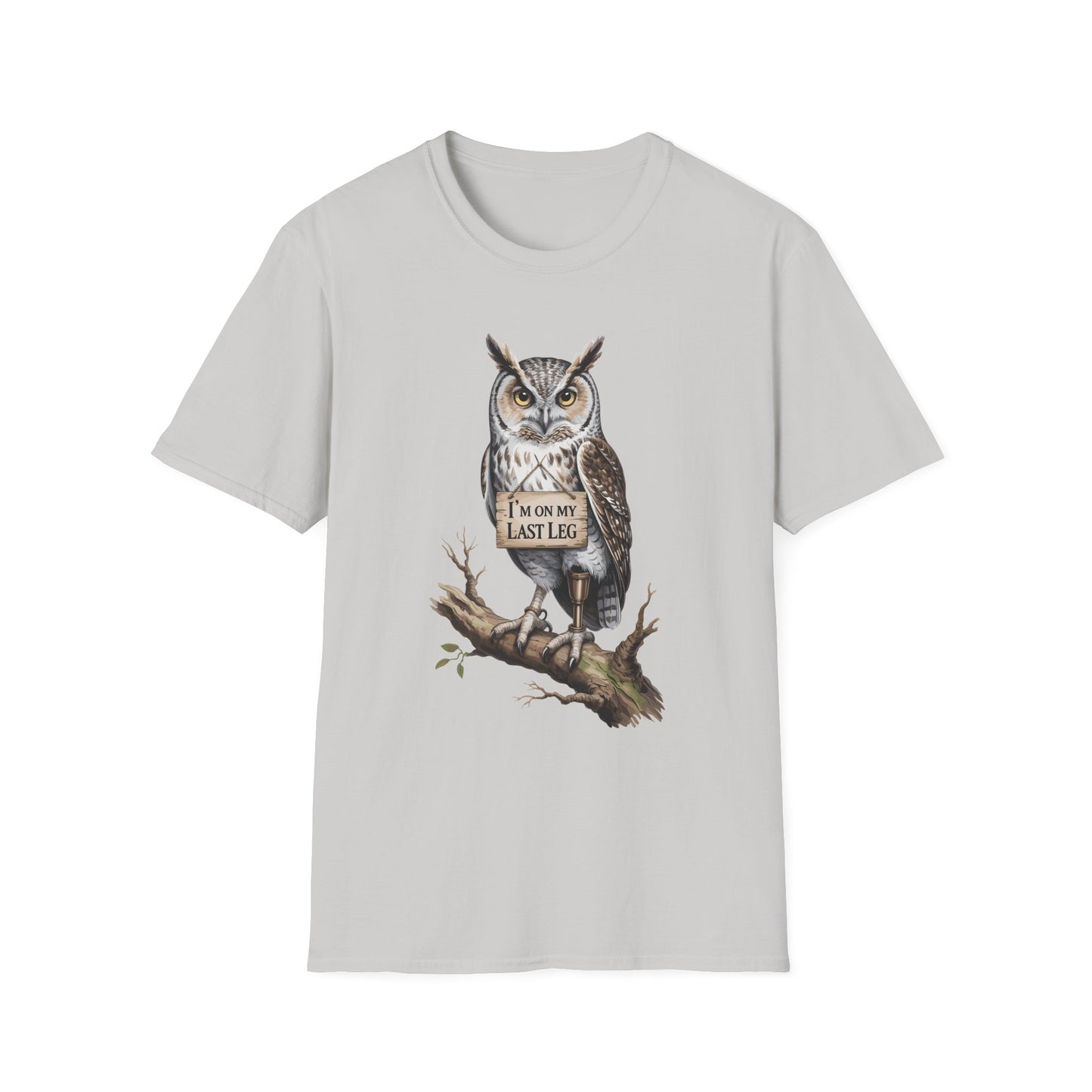 Amputee Humor, Limb Loss Awareness Tee,   Owl Tee