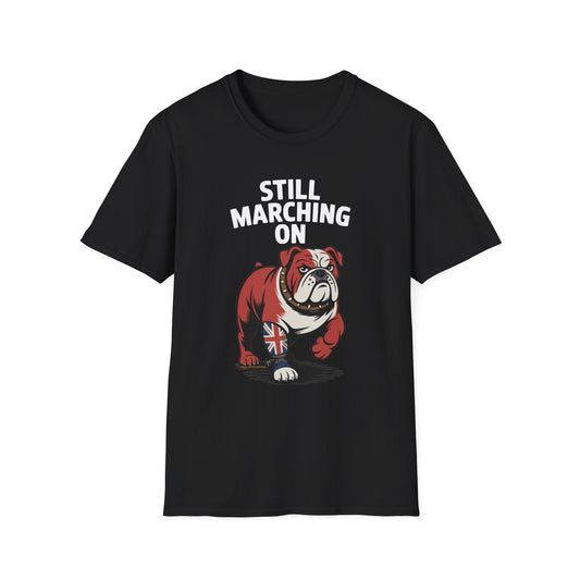 Amputee Humor, Limb Loss Awareness Tee,   Still Marching On V2b