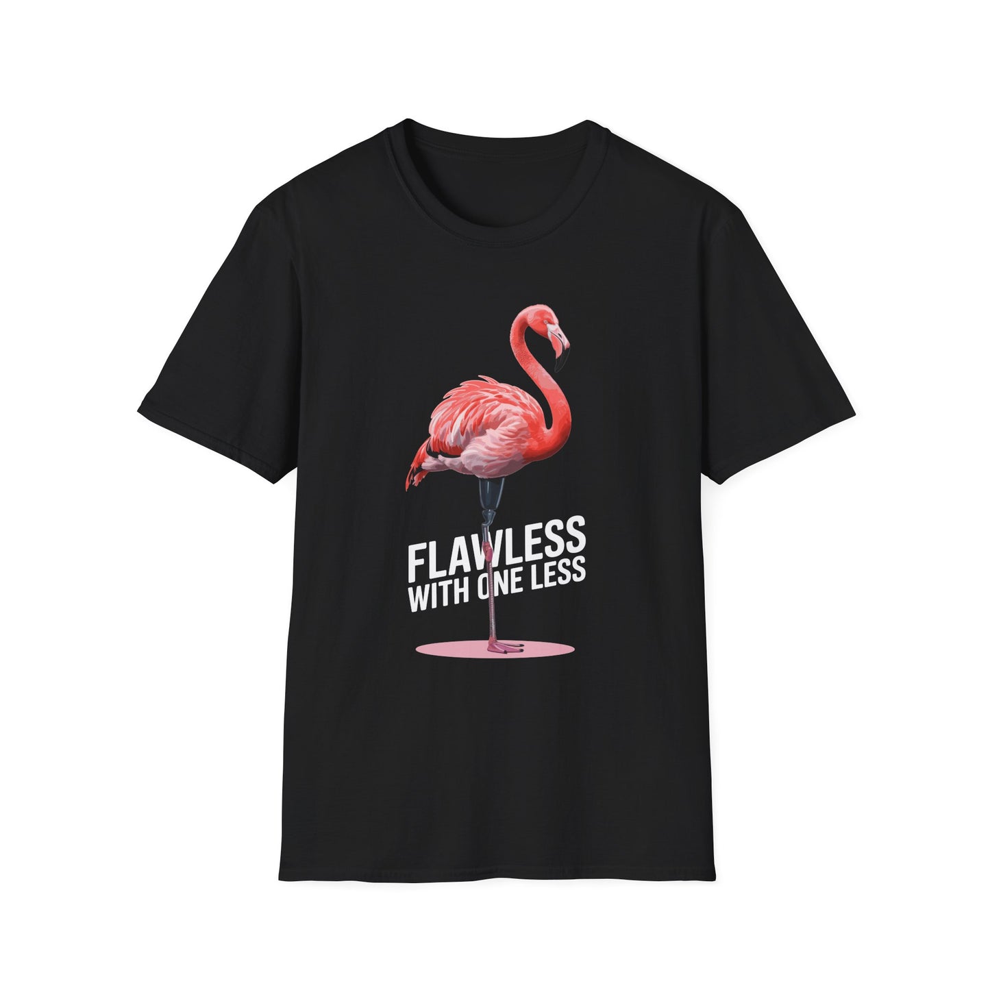 Amputee Humor, Limb Loss Awareness Tee,   Flaming Teeb