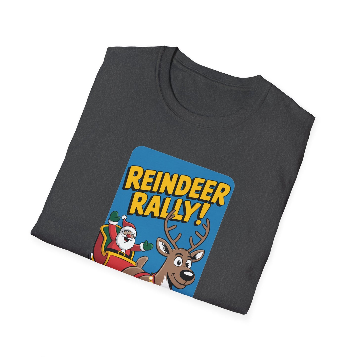 Amputee Humor, Limb Loss Awareness Tee,   Reindeer Rally Leg V2