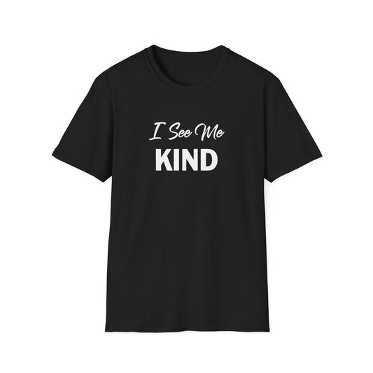 Amputee Humor, Limb Loss Awareness Tee,   I See Me Kind V1 Blk Print