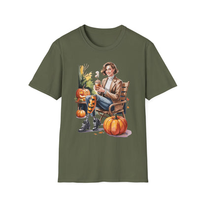 Amputee Humor, Limb Loss Awareness Tee,   Autumn Vibes Amputee V1