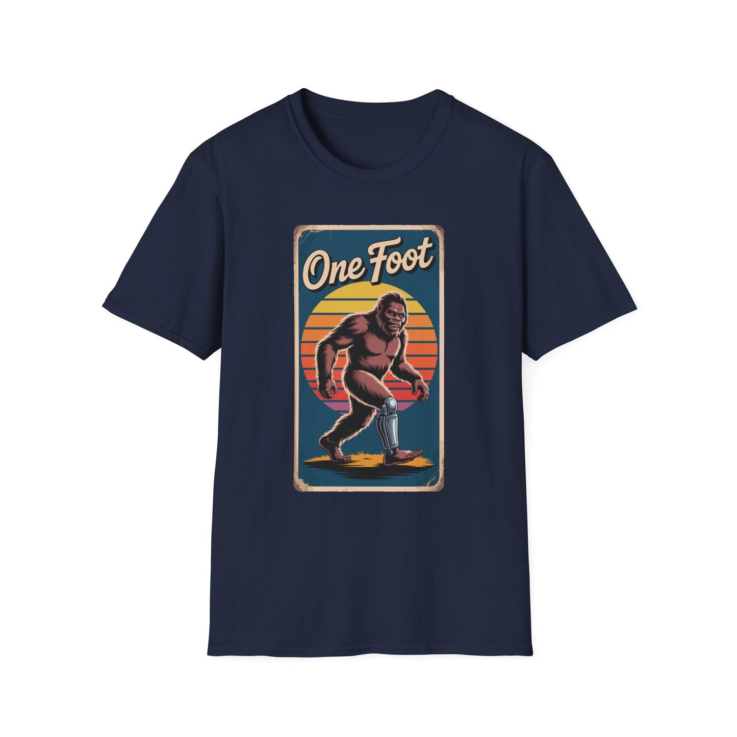 Amputee Humor, Limb Loss Awareness Tee,   One Foot V4