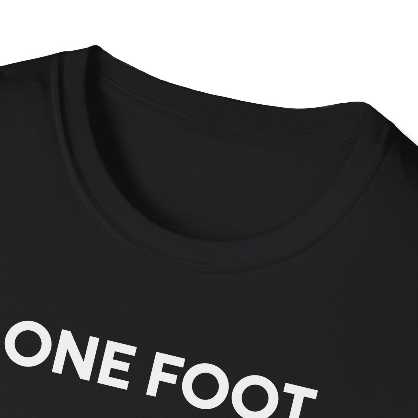 Amputee Humor, Limb Loss Awareness Tee,   One Foot V2b