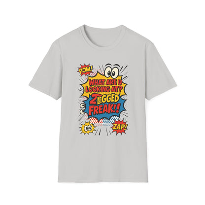 Amputee Humor, Limb Loss Awareness Tee,   What R U Lookin At V6