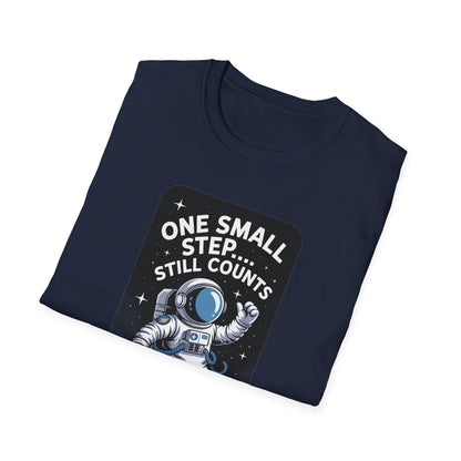 Amputee Humor, Limb Loss Awareness Tee,   One Small Step Still V2