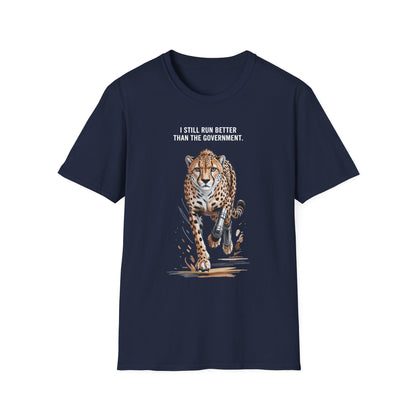 Amputee Humor, Limb Loss Awareness Tee,   Cheetah Tee B