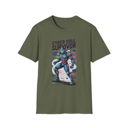 Amputee Humor, Limb Loss Awareness Tee,   Soul Survior Cybertee V1